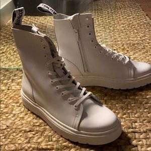 Brand new limited edition all white Dr. Martens